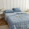 Embroidery Quilt Cover 100% Cotton 4pcs Bedding Sets